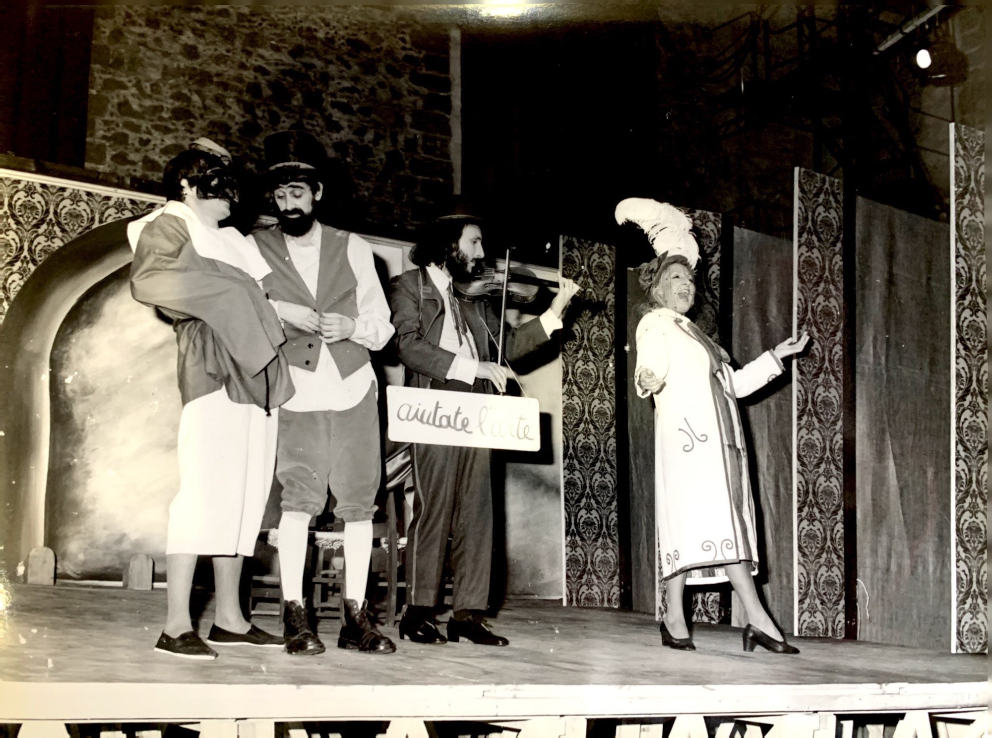 Palcoscenico Biondo In Mostra A Palermo Anni Di Teatro