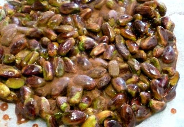 "Pistacchiata" o "fastucata" "Pistacchiata" o "fastucata"