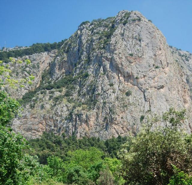 Veduta della Riserva di Monte Pellegrino (PA)