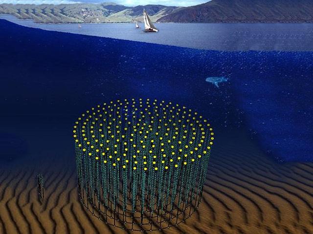 A caccia di neutrini, sottacqua