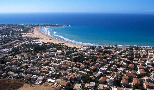 Panorama di Marina di Modica
