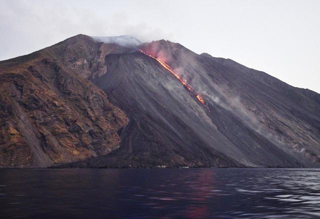 La Sciara del fuoco di Stromboli - Eolie La Sciara del fuoco di Stromboli - Eolie