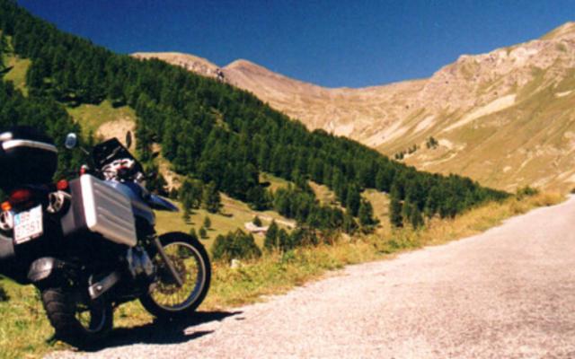 In moto da Enna a Cefalù