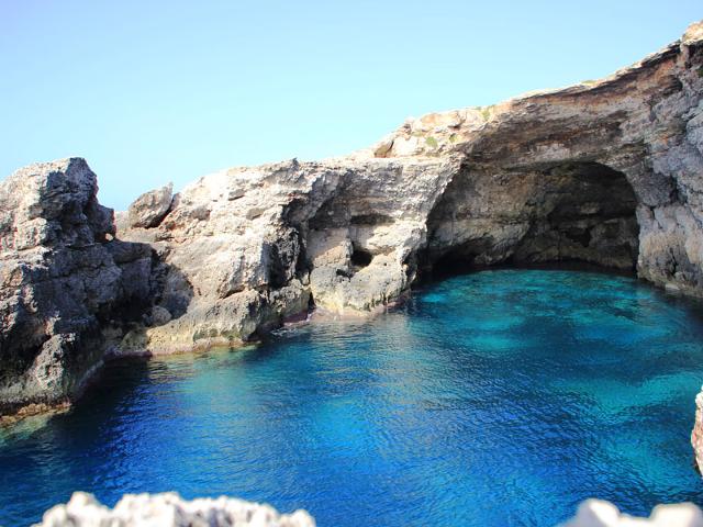 Le Grottacce di Lampedusa