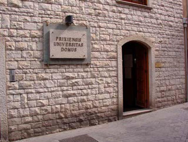 L'ingresso del Museo Archeologico di Prizzi