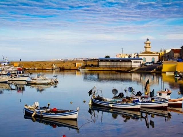 Il porticciolo di Scoglitti, frazione marinara di Vittoria