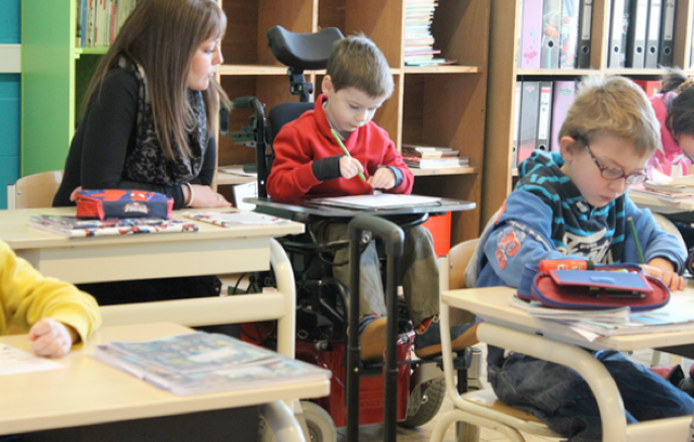 In Italia aumentano gli studenti disabili