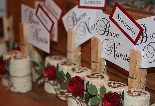 Un tocco diverso dal solito può essere quello di confezionare un stella - o ritagliarla su cartoncino - e metterla su ogni posto tavola e chiedere di lasciare un pensiero ad ogni invitato... Un tocco diverso dal solito può essere quello di confezionare un stella - o ritagliarla su cartoncino - e metterla su ogni posto tavola e chiedere di lasciare un pensiero ad ogni invitato...