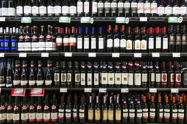 I vini più venduti nei supermercati della Sicilia