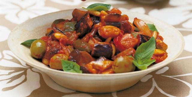 Un piatto di caponata