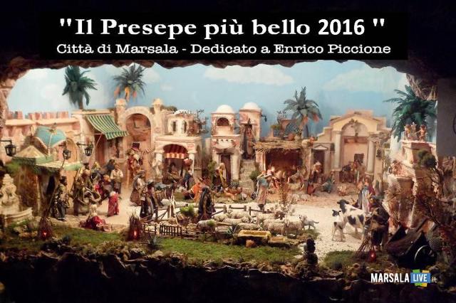 A Marsala la XII edizione del concorso ''Il Presepe più Bello''