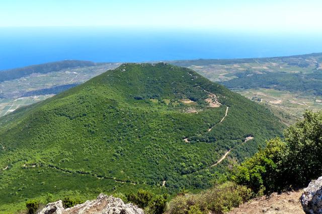 Monte Gibele visto dalla Montagna Grande - Pantelleria