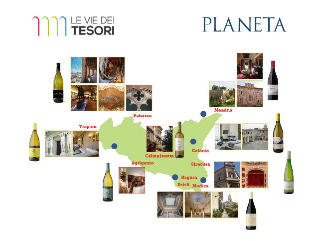 Planeta lungo Le Vie dei Tesori…