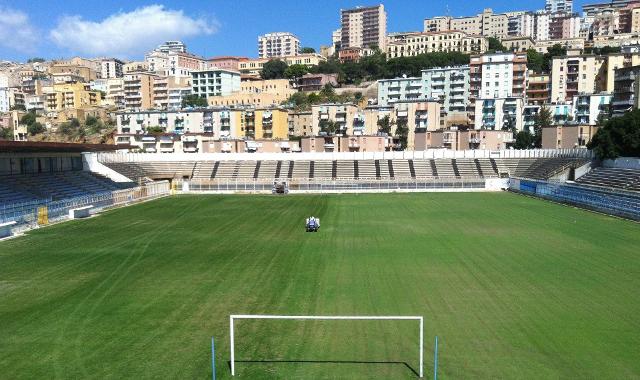 Lo stadio comunale "Esseneto" di Agrigento