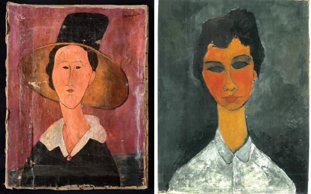 I ritratti di Jeanne e Hannalore di Amedeo Modigliani