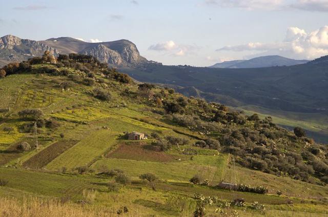 I paesaggi vicino Baucina