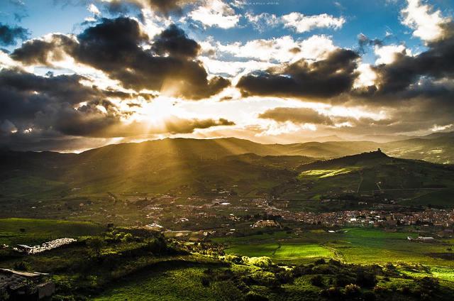 Un meraviglioso panorama di Cefalà Diana - ph Filippo Barbaria