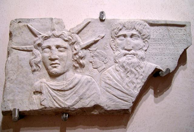 Sol Invictus e Jupiter (Museo nazionale romano)