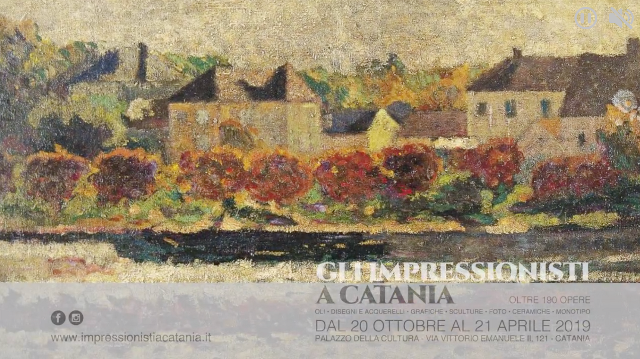 Per la mostra ''Impressionisti a Catania'' un successo... impressionante