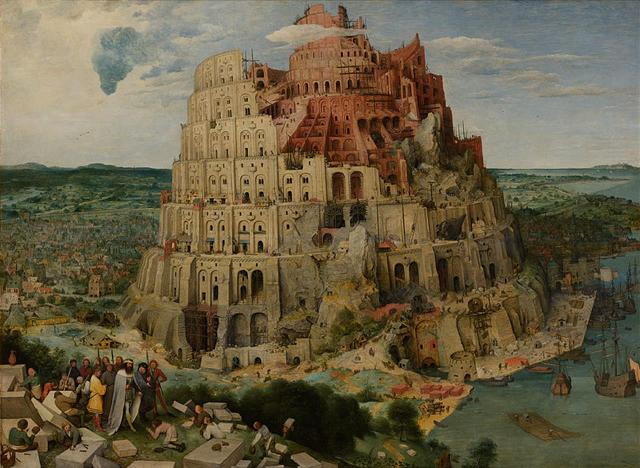 "La Torre di Babele" di Pieter Brueghel il Vecchio