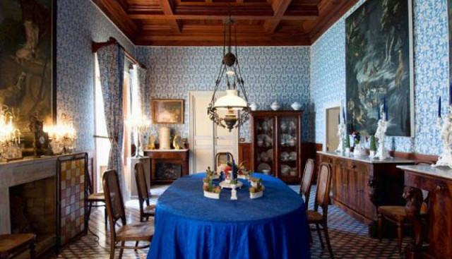 Castello della Falconara, sala da pranzo