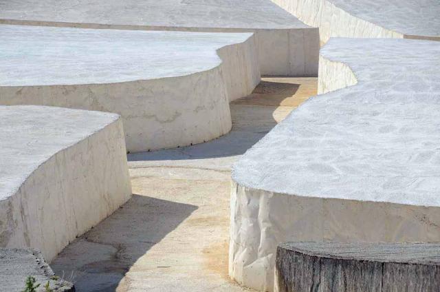 Particolare del Grande Cretto di Alberto Burri, Gibellina Vecchia