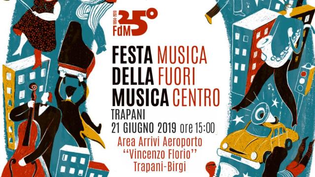 All'aeroporto di Trapani è Festa della Musica 2019
