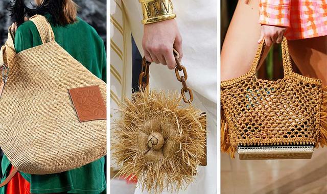 La tendenza estiva newyorkesi per le borse vuole piccole bags con tonalità calde del marrone e materiali naturali come paglia, bambù e legno...