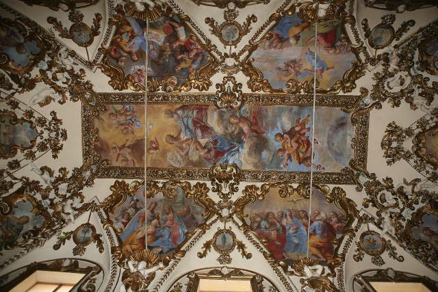 Affresco della navata principale