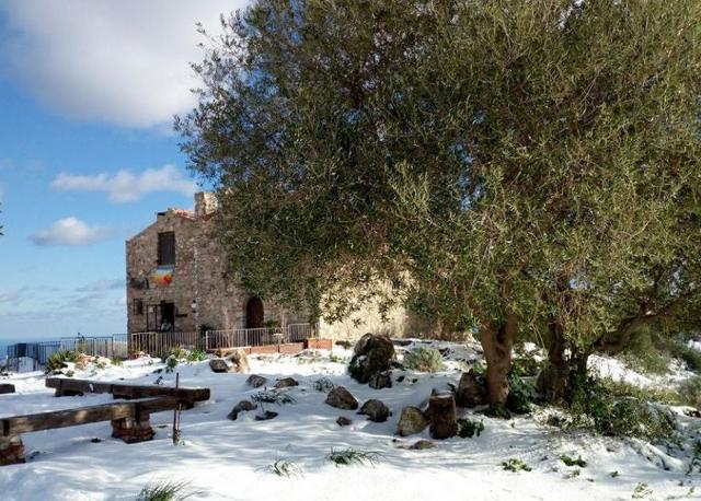 Eremo di San Felice innevato