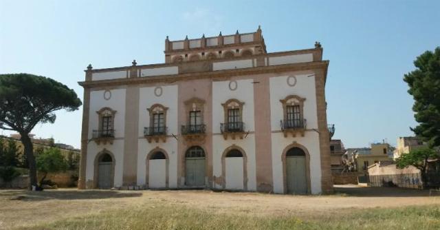 Il retro di Villa Cutò