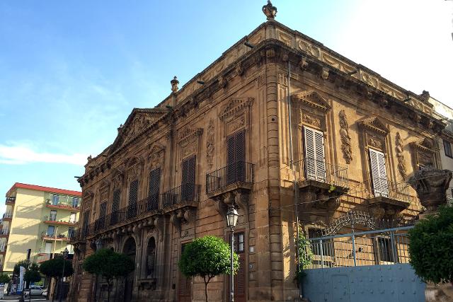 Villa Galletti Inguaggiato da tutti i bagheresi chiamato Palazzo Inguaggiato