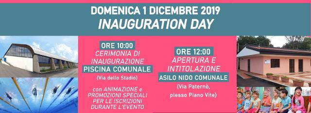 Domenica per Ragalna è l'Inauguration Day!