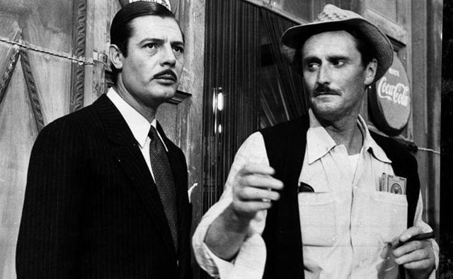 Marcello Mastroianni e Pietro Germi