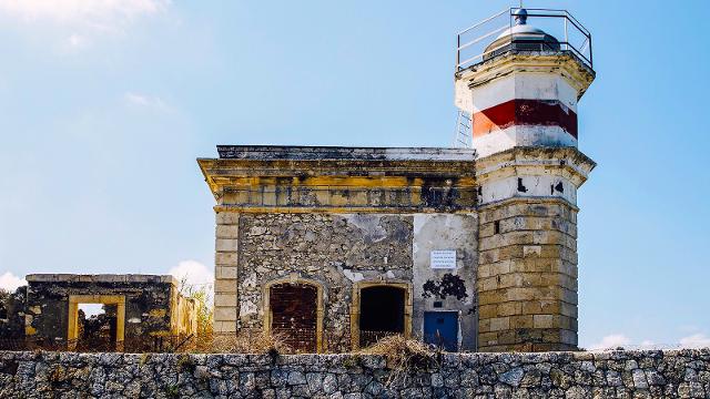 Il Faro di Brucoli prima della ristrutturazione