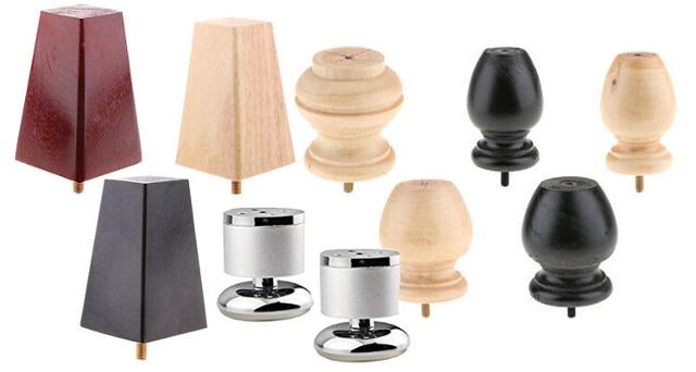 Se il divano si regge su piedini visibili provate a verificare se si possono svitare e sostituire con altri: è un dettaglio che può fare la differenza...