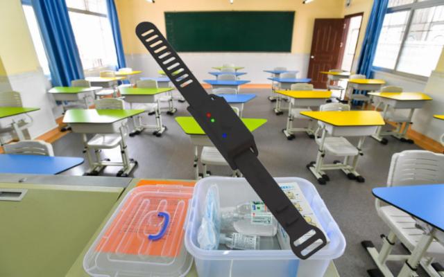 Anche nelle scuole siciliane la ''giusta distanza'' grazie al braccialetto hi-tech