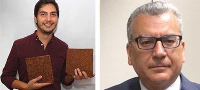 L'ingegnere Matteo Vitale e il professore Santi Maria Cascone