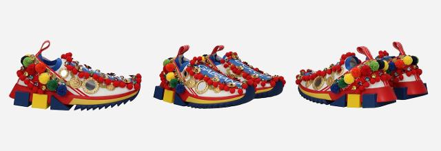 Sneakers che passione! Tra le più vendute le D\u0026G ''Carretto Siciliano'' |  Guida Sicilia