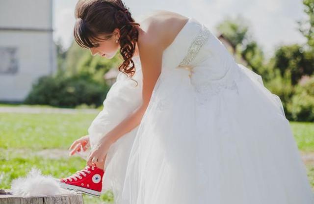 sposarsi con le converse