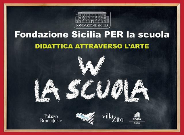 Parte il progetto ''Fondazione Sicilia PER la Scuola''