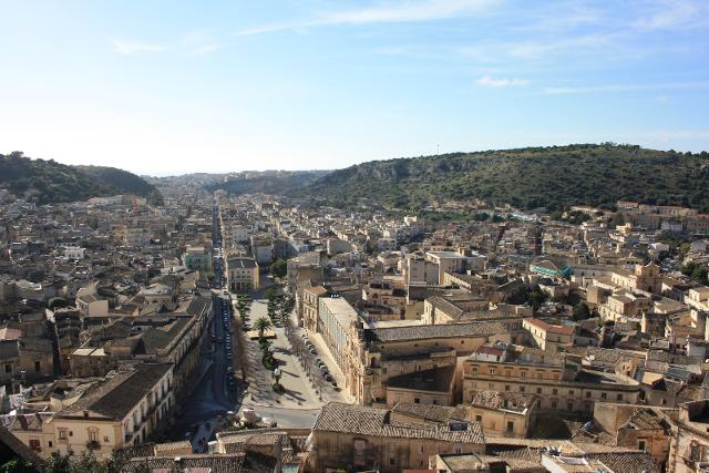 Scicli vista dall'alto Scicli vista dall'alto