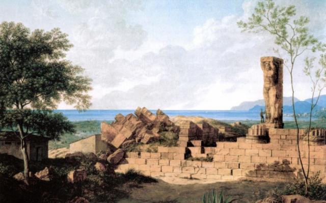 Si rialza il gigante di pietra custode del Tempio di Giove di Agrigento