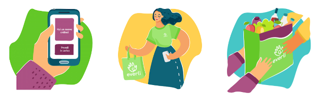 Come funziona il servizio di spesa online di Everli