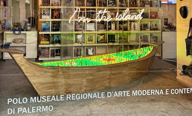 La barca di luce di Domenico Pellegrino approda al BookCulture del museo RISO