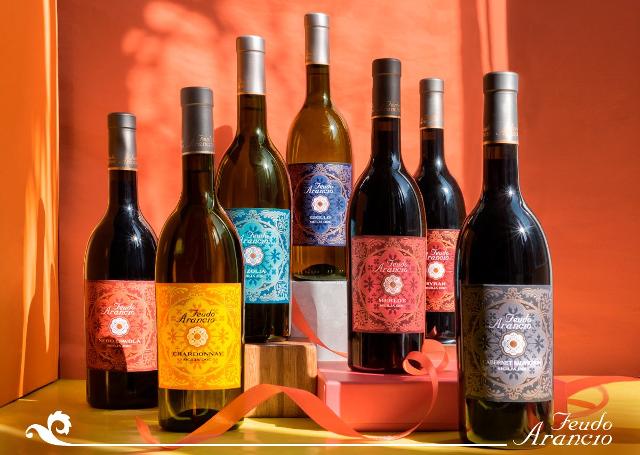 Alcuni vini Feudo Arancio