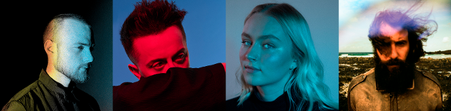 Da sx: Ásgeir - Dardust -Kristin Sesselja - IOSONOUNCANE