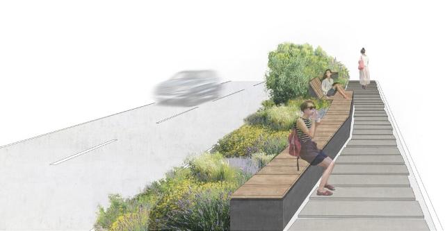 "Giardino lineare" di Lucia Angelini