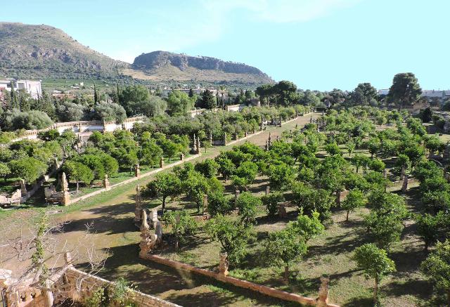 Il giardino settecentesco di Villa San Cataldo