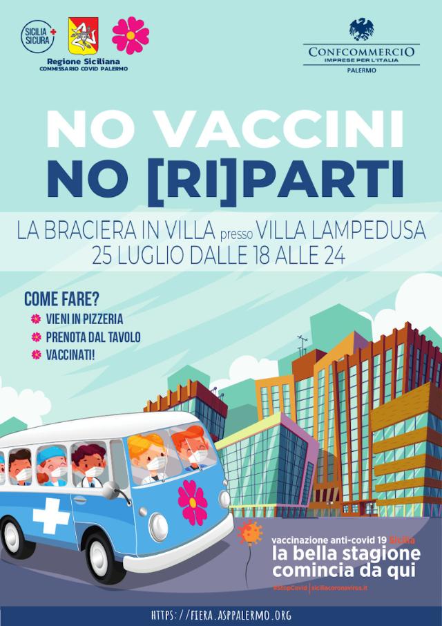 No Vaccini, No (ri)Parti!